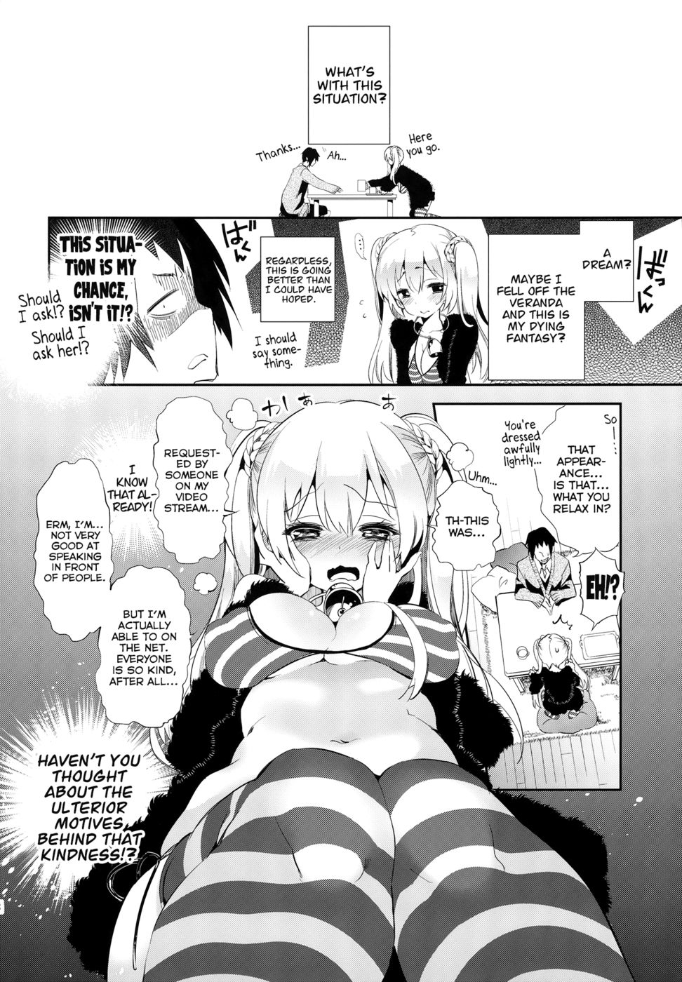 Hentai Manga Comic-Live Streaming Accident - Sex Face-Read-8